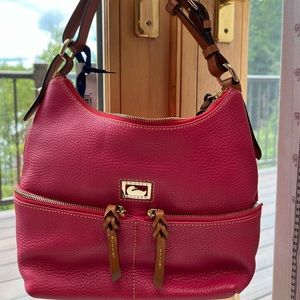 NWT Dooney & Bourke small zipper pocket sac color Pink